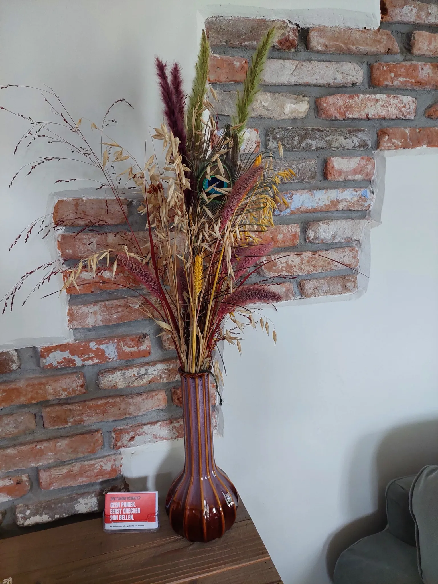 Droogboeket als sfeervol detail